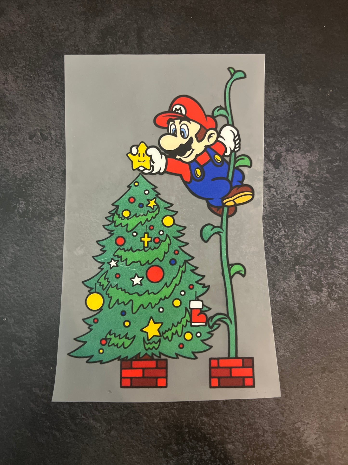 Mario Christmas Custom Shirt
