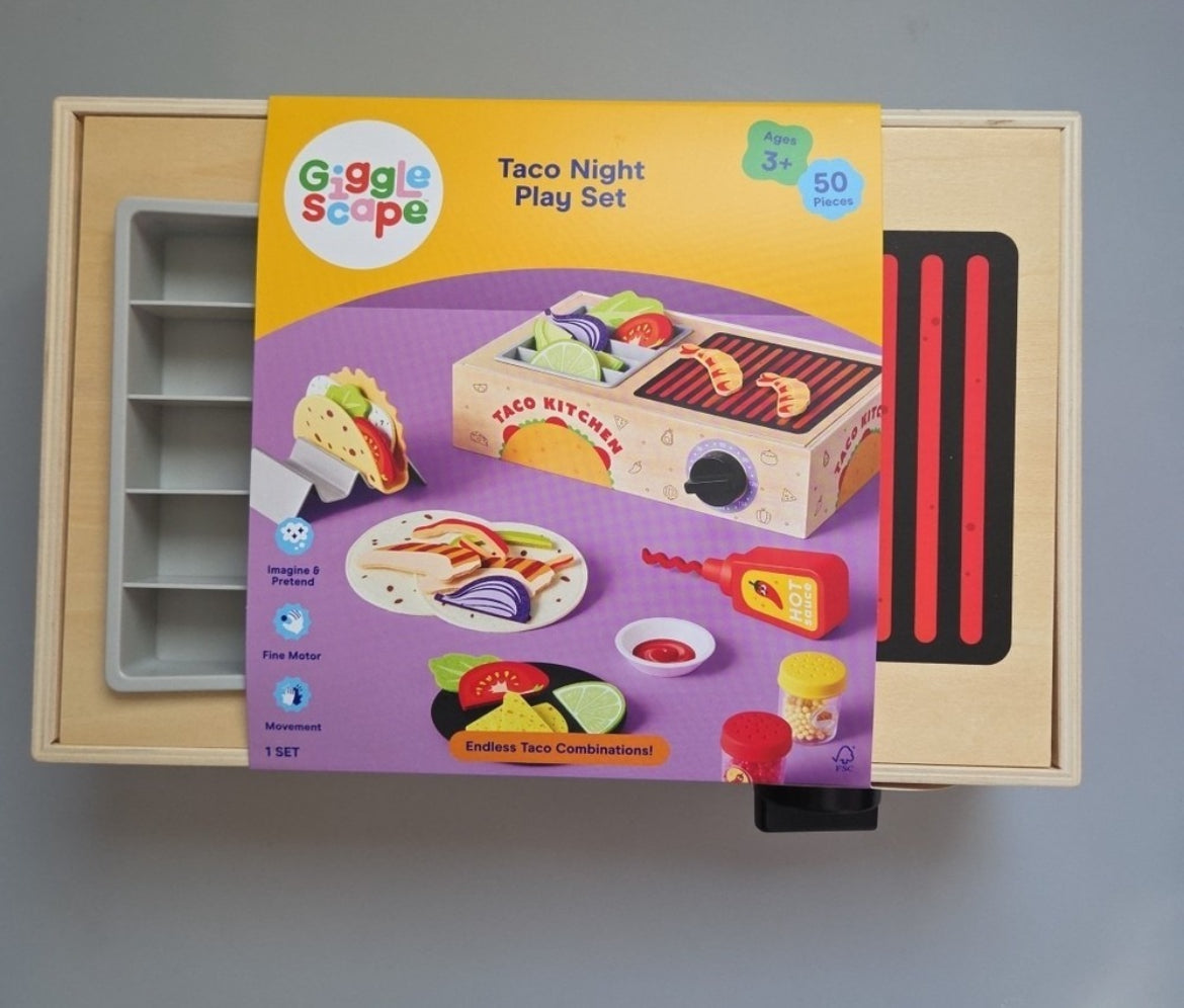Gigglescape Taco Night Play Set