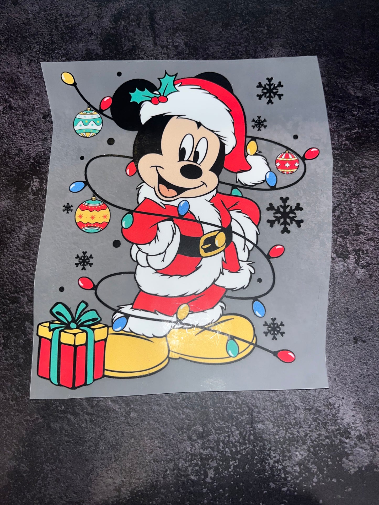 Christmas Mickey Custom Shirt- all sizes available