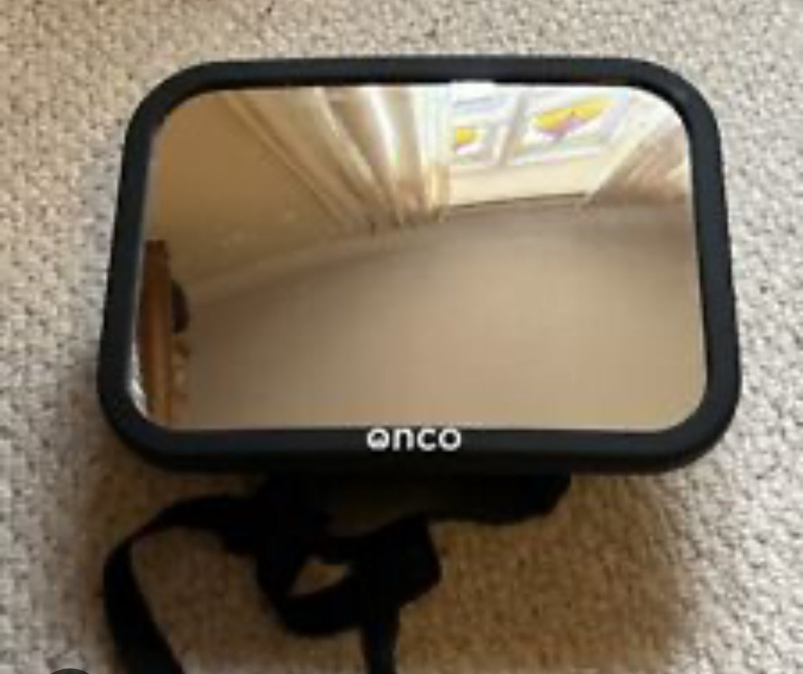Onco Baby Car Mirror Rear Facing