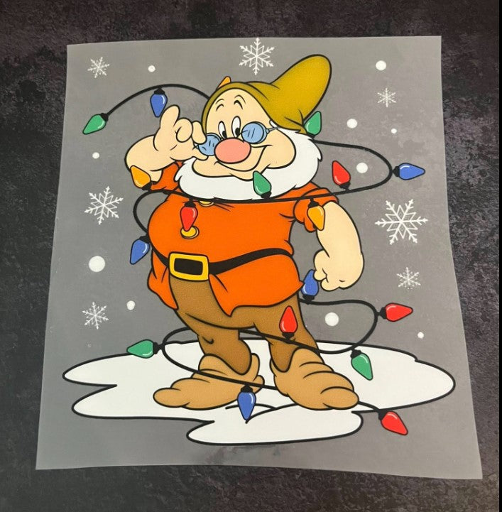 Disney snow white 7 dwarves DOC custom made shirt top