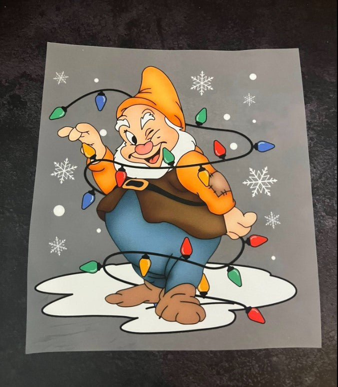 Custom made Disney snow white 7 dwarves happy shirt top