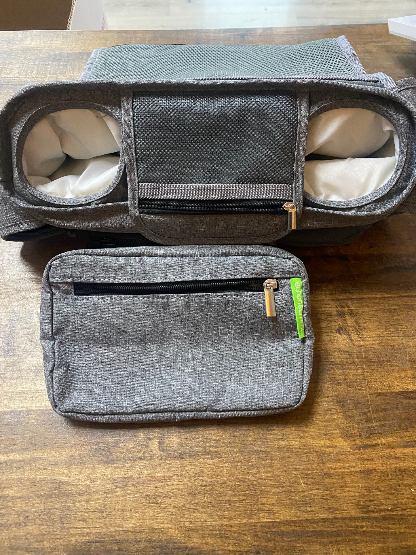 Ethan and Emma stroller organizer