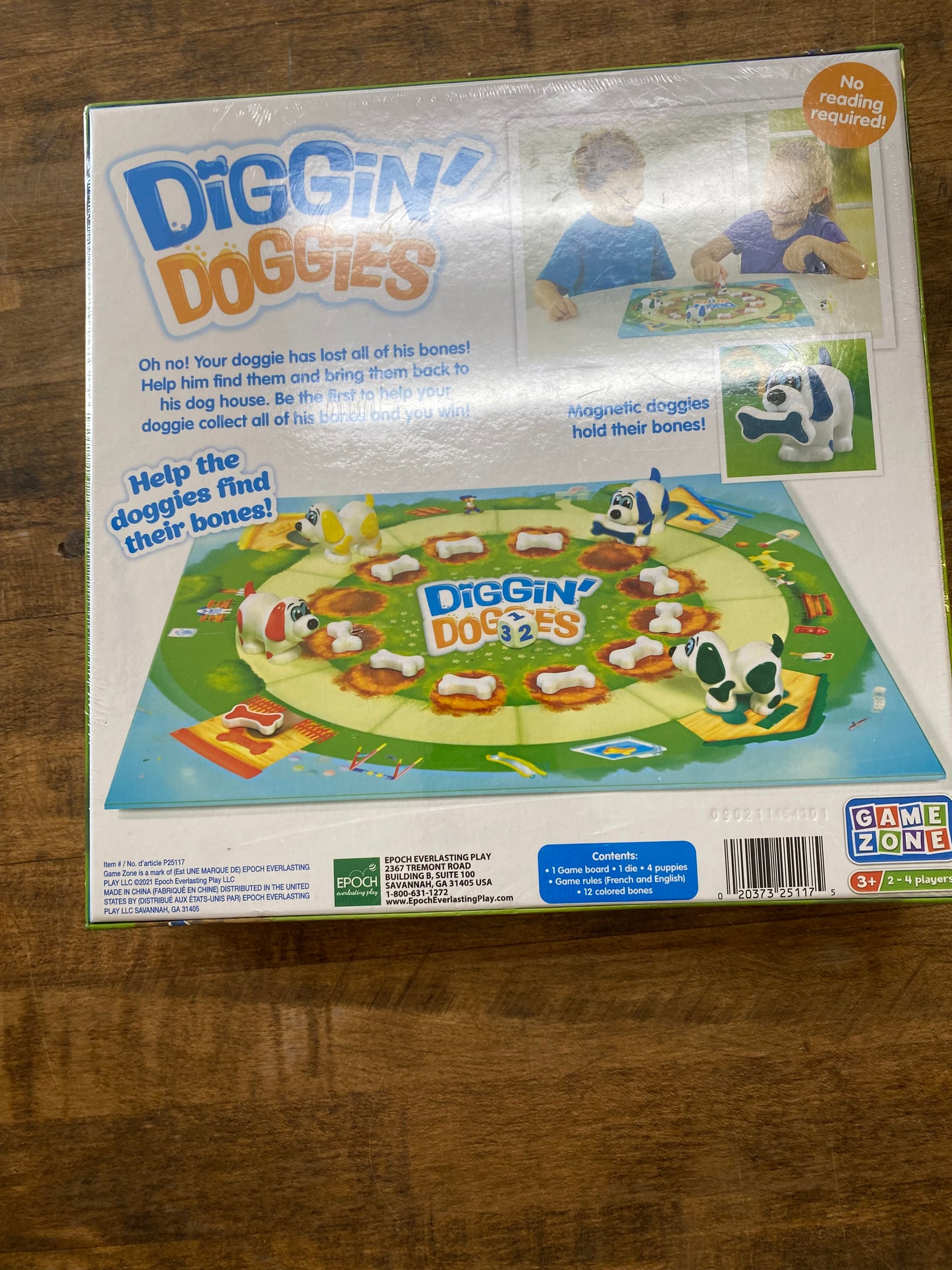 Game Zone Diggin’ Doggies Board & Memory Game for Children ages 3 and above