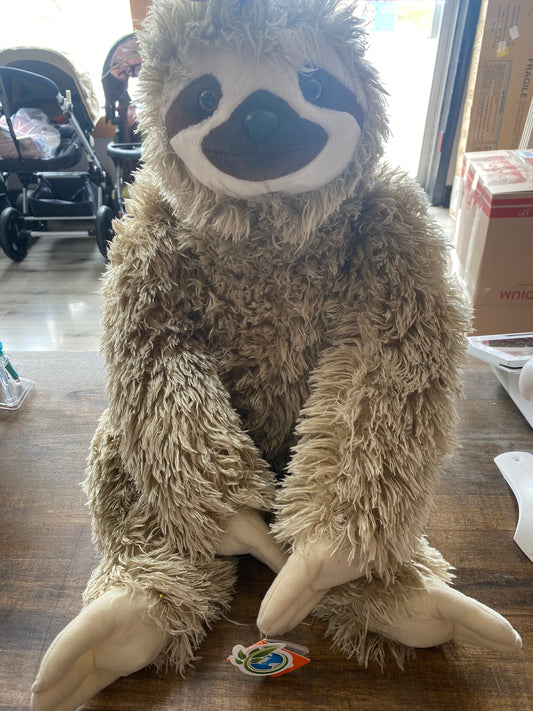 Wild Republic Cuddlekin Three Toed Sloth 12" Plush