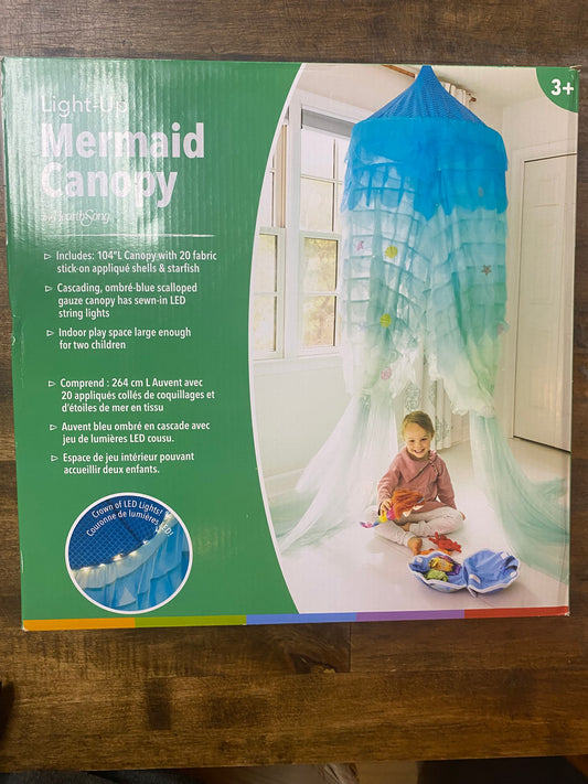 NWT Light Up Mermaid Canopy