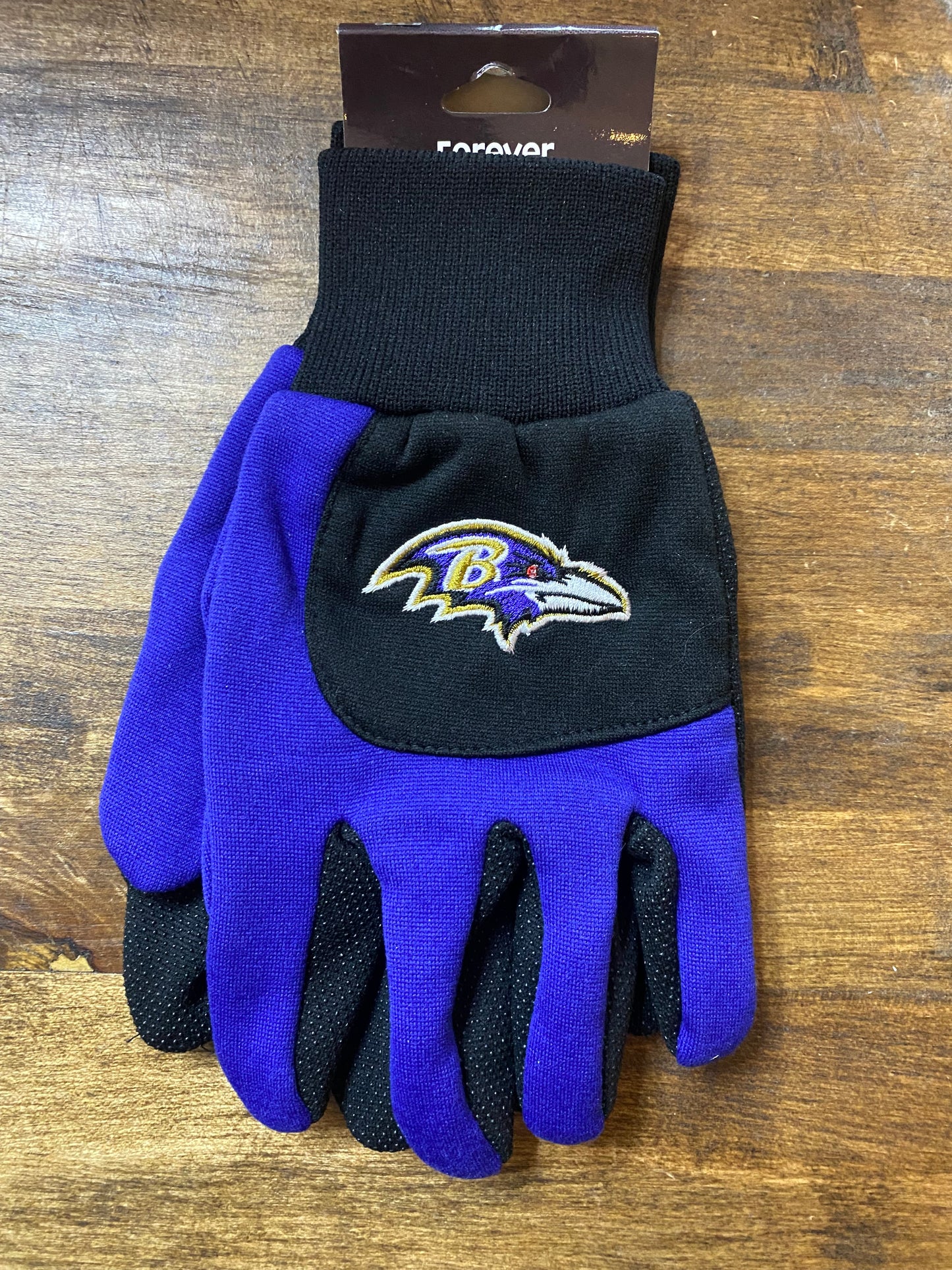 NWT Baltimore Ravens Youth L Gloved