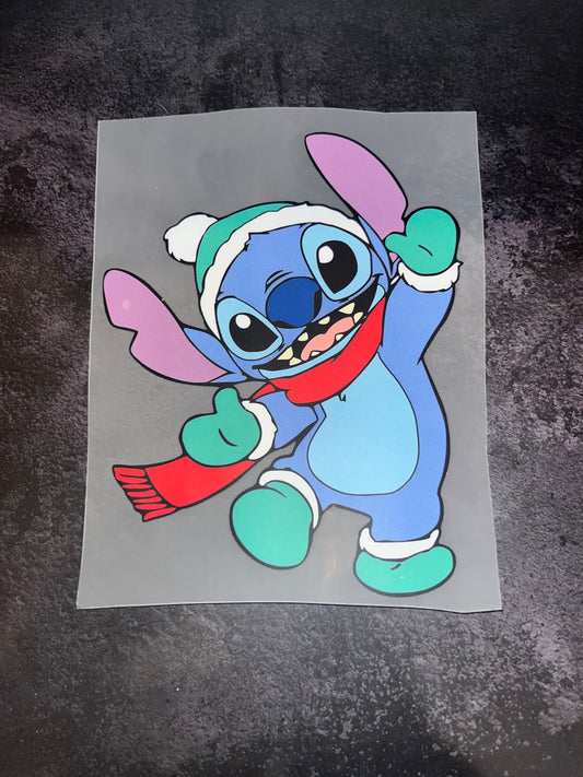 Stitch Scarf Custom Shirt Holiday Christmas Design- All sizes available