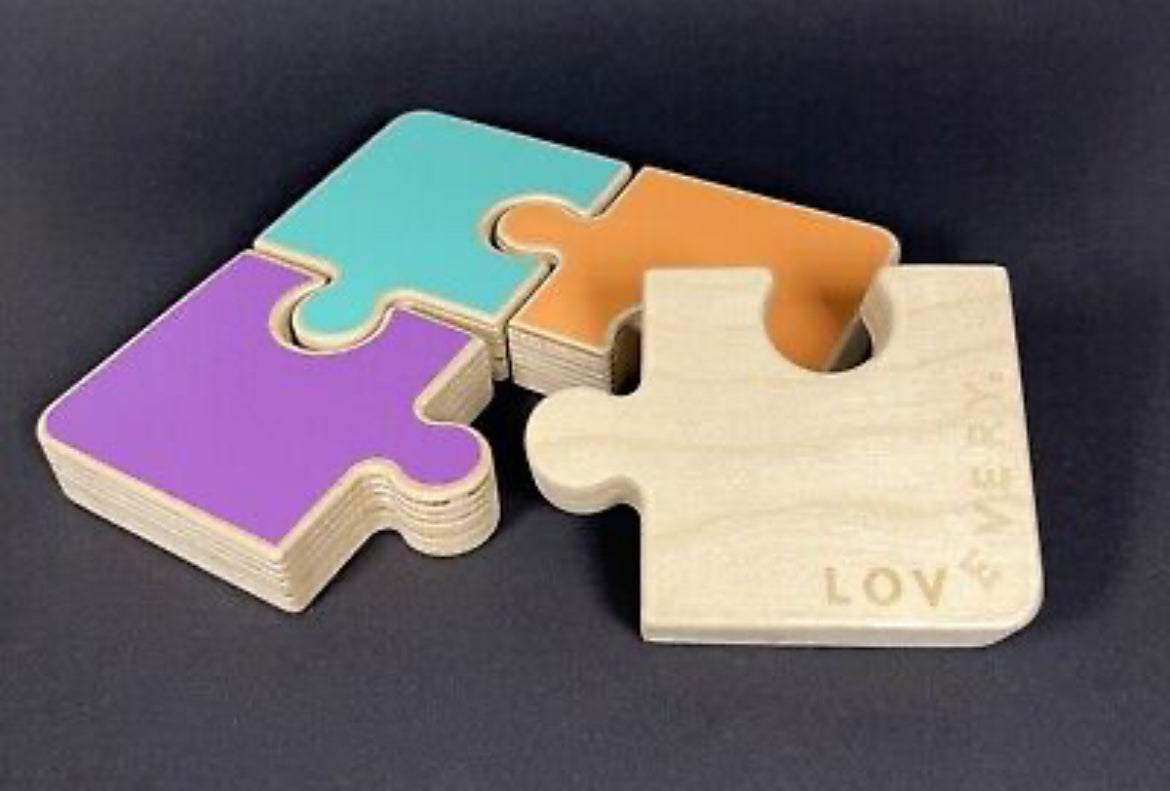 Lovevery Chunky Wooden Jigsaw Puzzle Development Toy Babies Toddlers Montessori