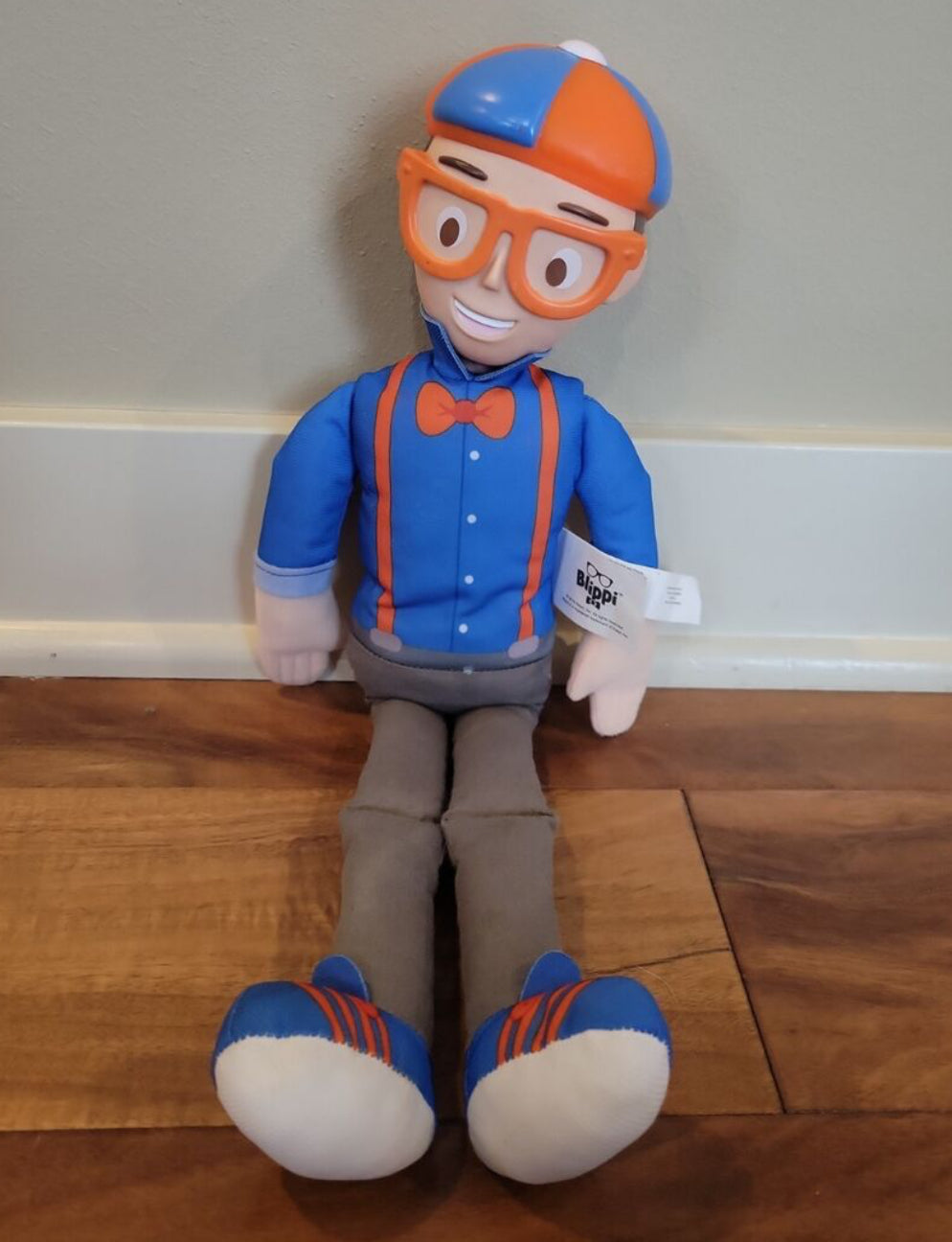 Blippi Bendable Plush Doll