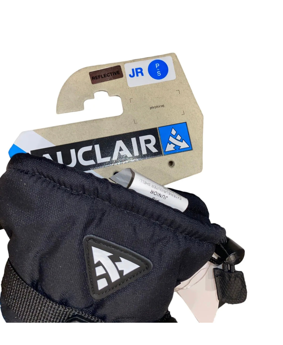 NWT AUCLAIR GLOVES juniors size Small Blue Black Reflective