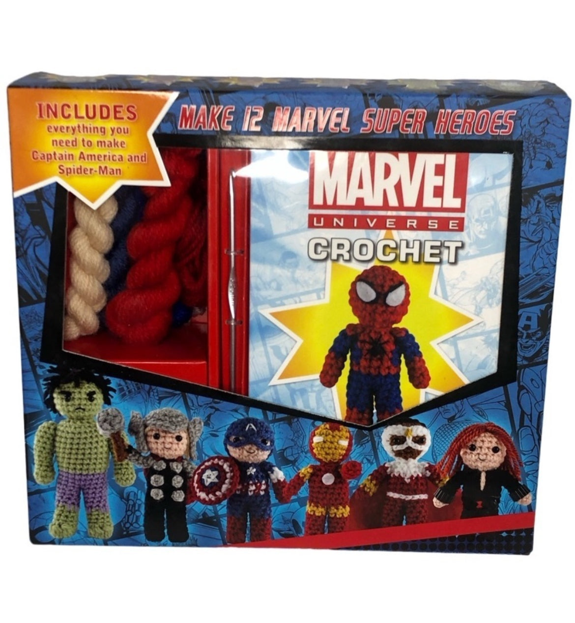 Marvel Universe Crochet Toy Book