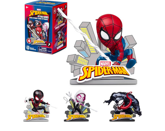 Yume Spider-Man Attack Series Hero Box - Blind Box (1 Pack) 3" Collectible Toy Figures