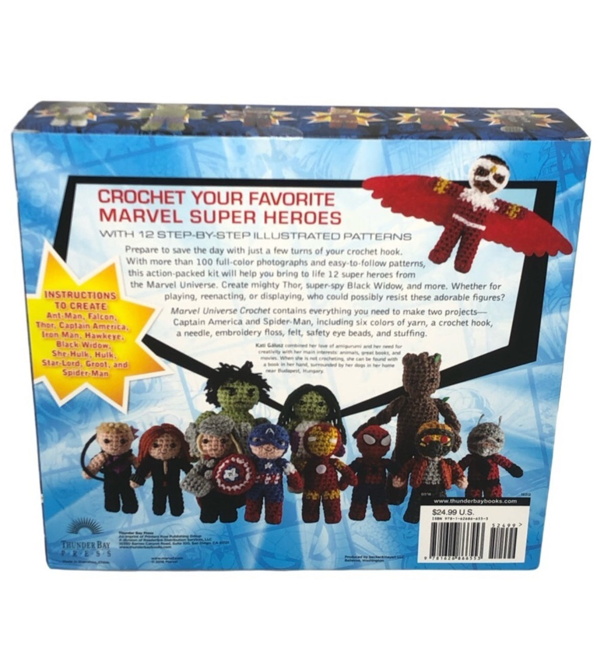 Marvel Universe Crochet Toy Book