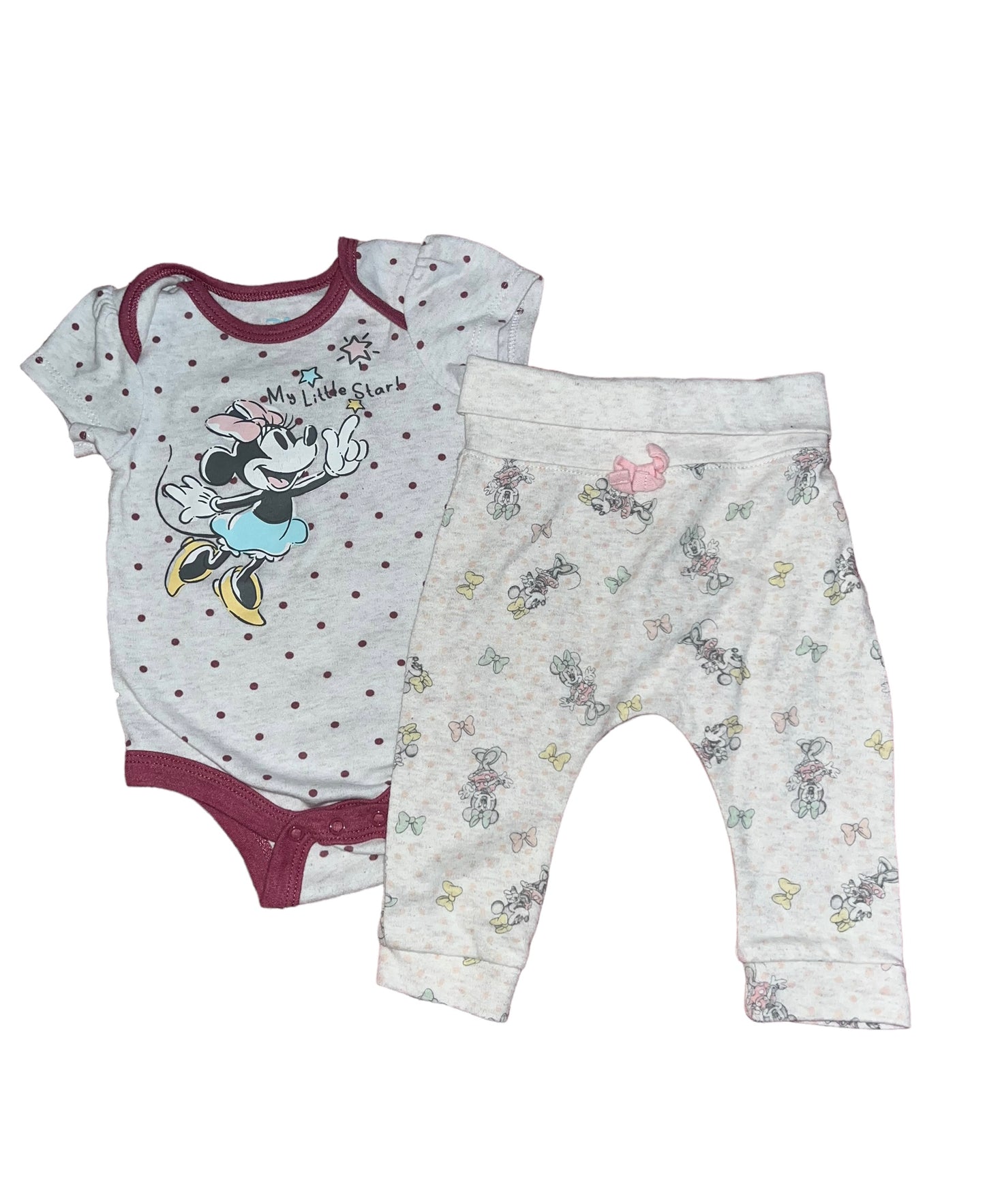 Disney Baby 2PC 3/6M Outfit