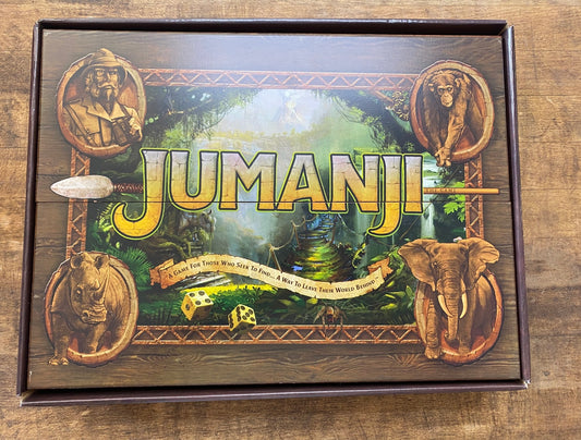 Jumanji The Game, The Classic Scary Adventure Family Board Game