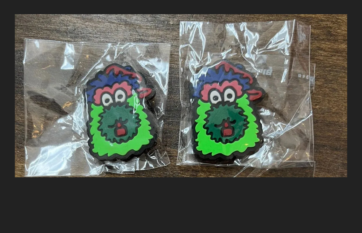 Phillies Shoe Charms Phanatic Custom Made