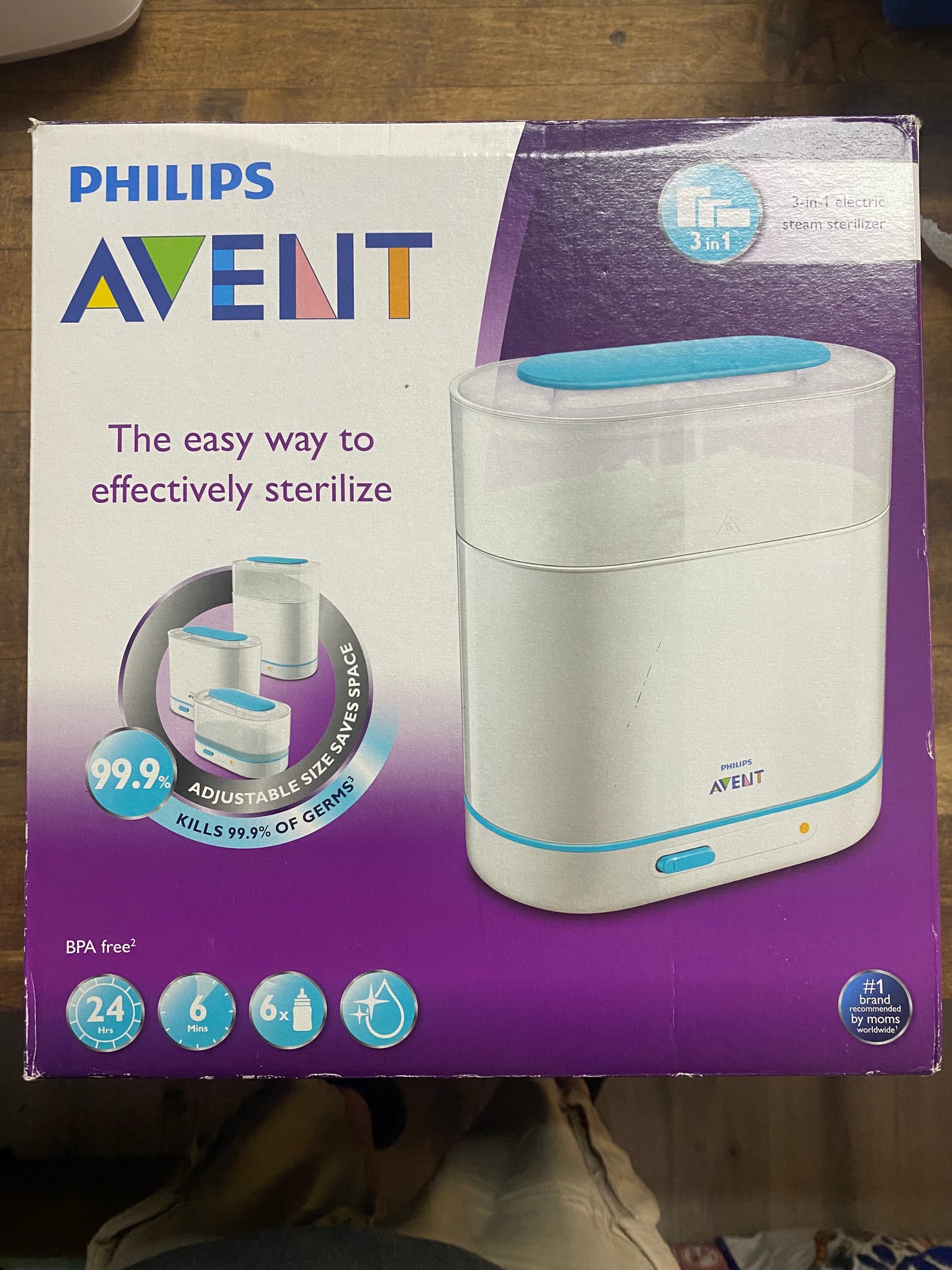 Philips Avent 3-in-1 Electric Steam Sterilizer