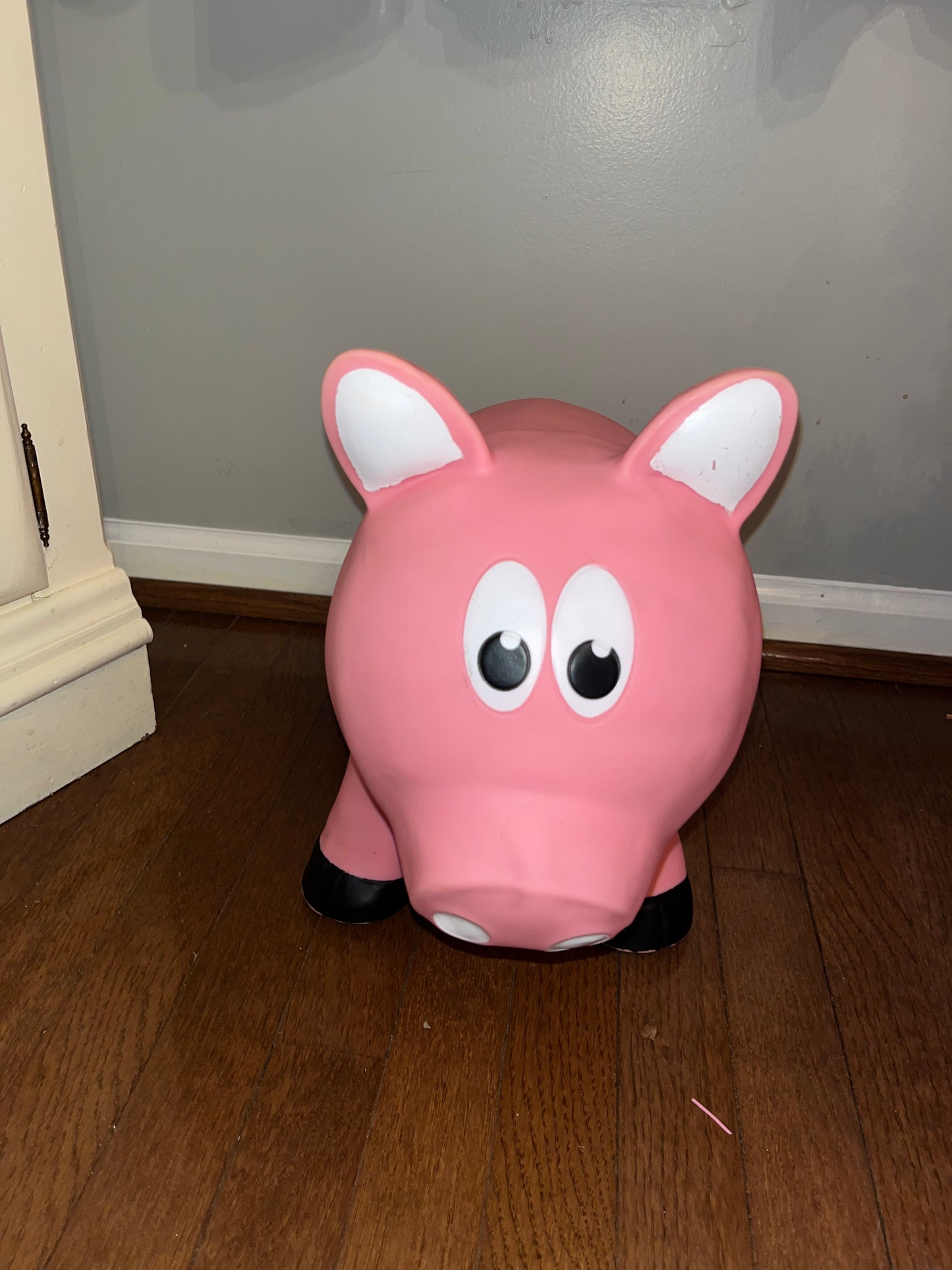 Farm Hoppers Inflatable Bouncing Pink Pig