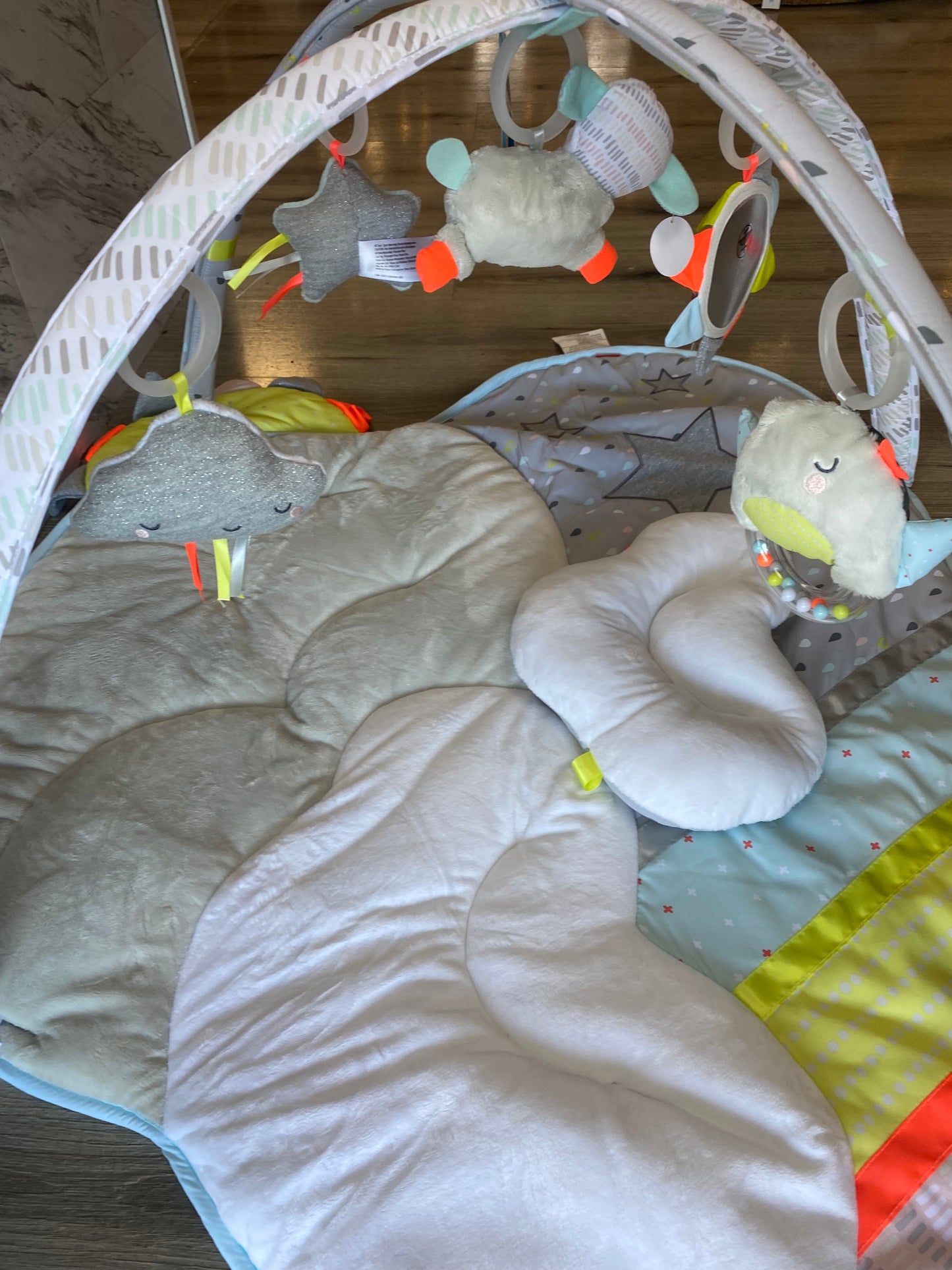 Skip Hop Baby Play Gym and Infant Playmat Silver Lining Cloud