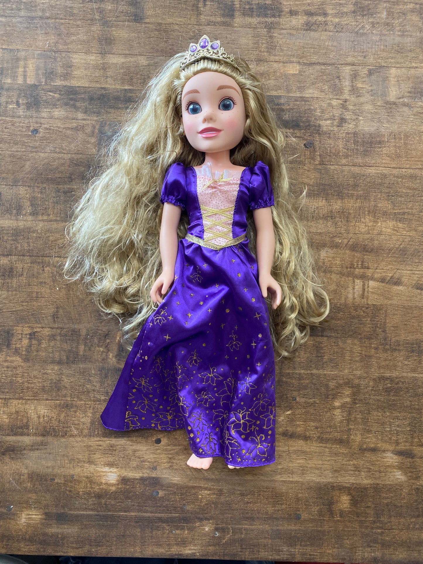 Disney Rapunzel 20" Inch Doll Jakks Pacific Princess Me Purple