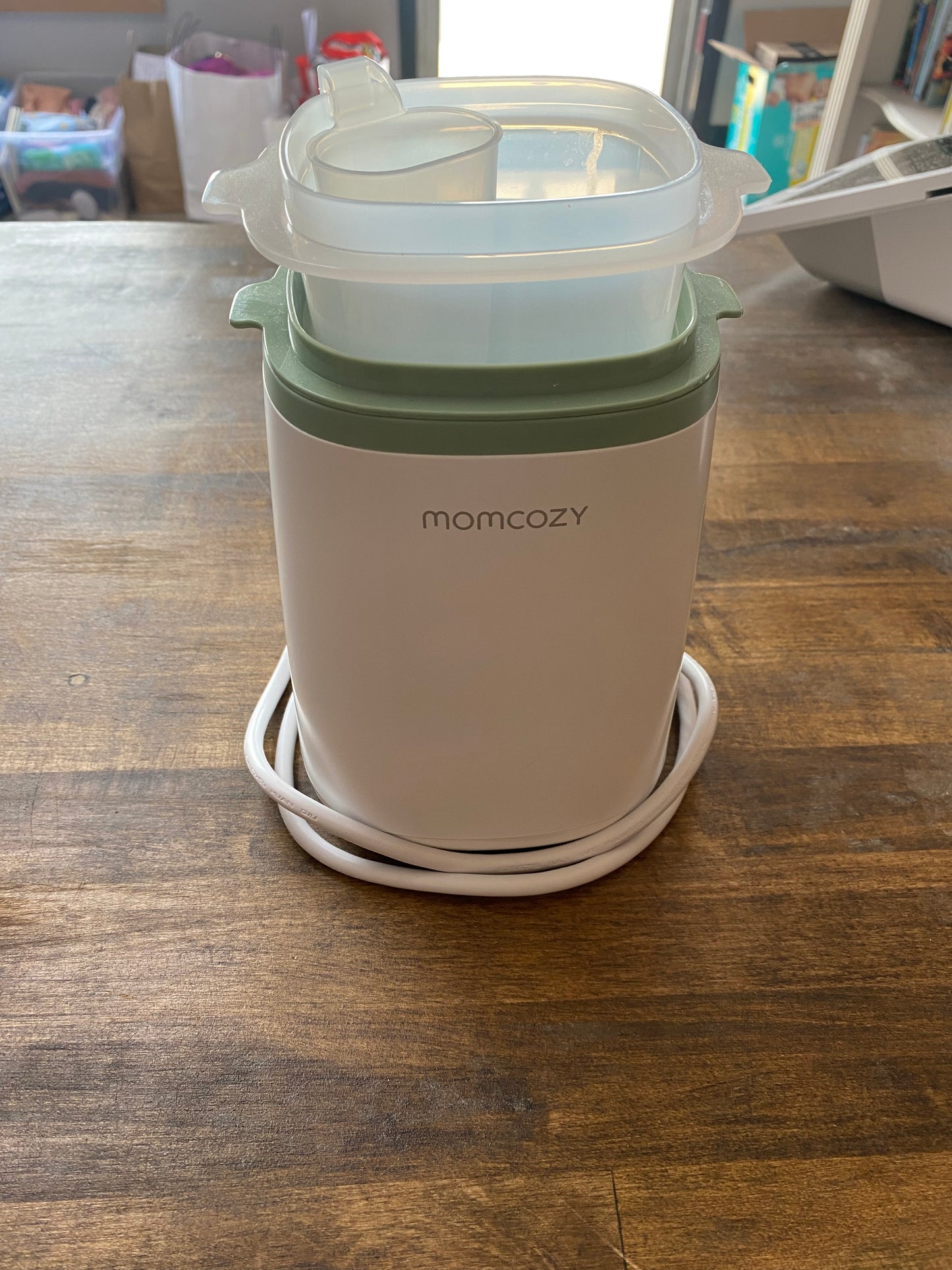 Momcozy Baby Bottle Warmer 6-in-1 Baby Milk Warmer with Smart Temperature Control