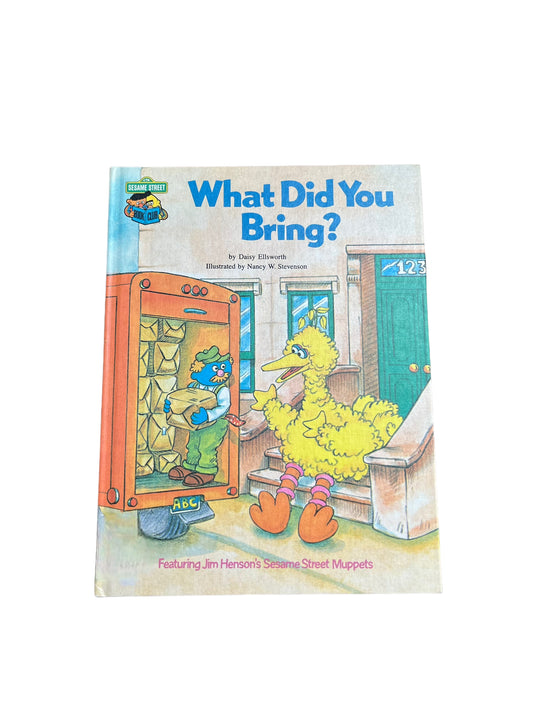 Sesame Street What Did You Bring Book