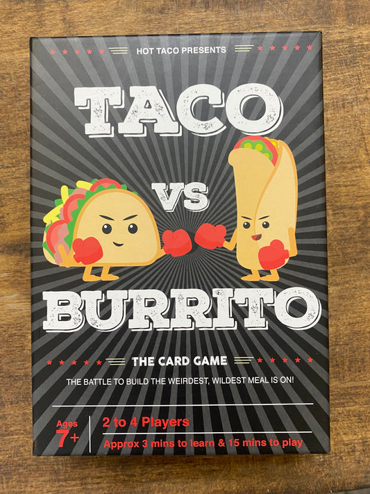 Taco Vs Burrito Card Game