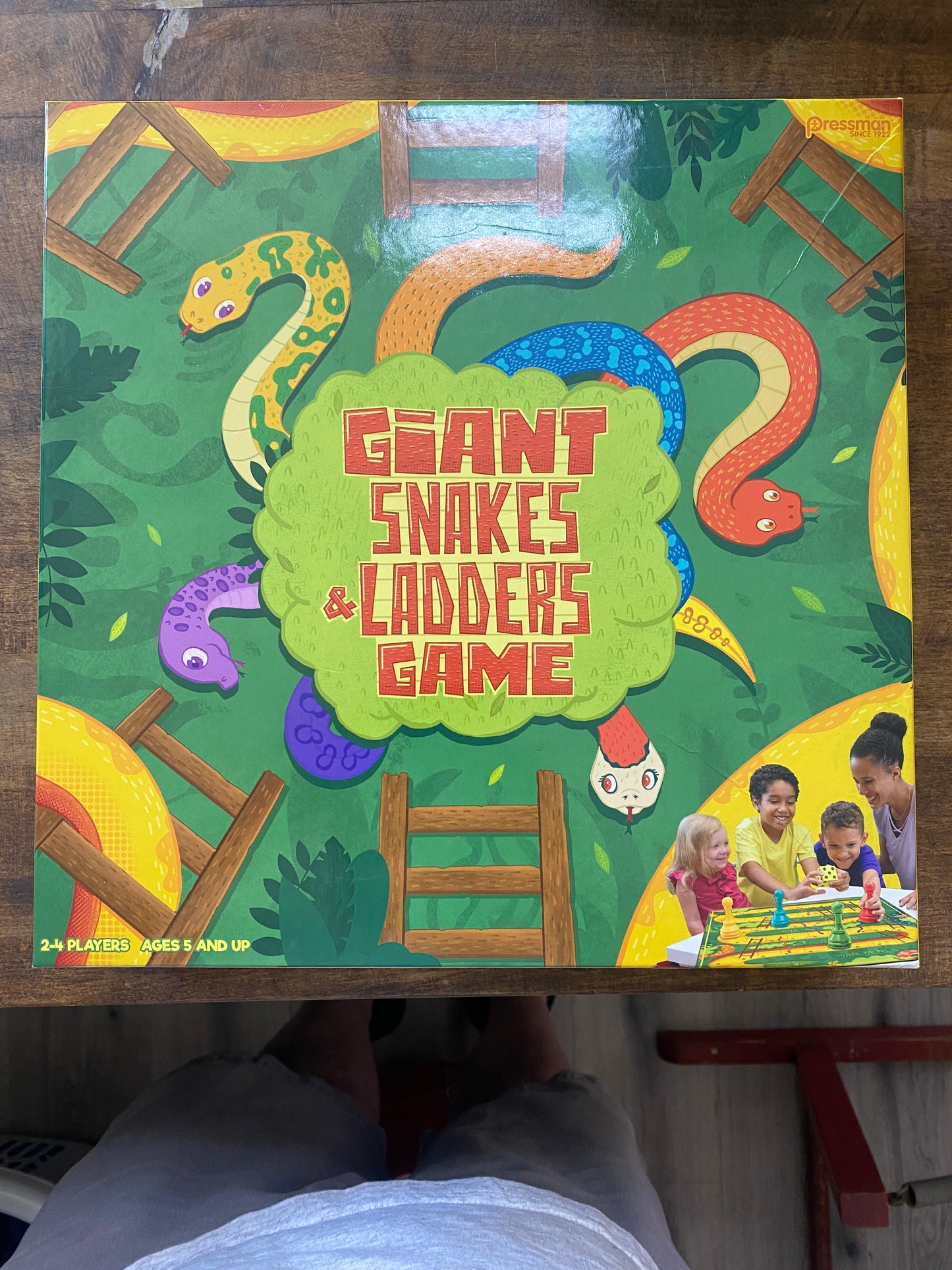 Pressman Giant Snakes & Ladders Game -