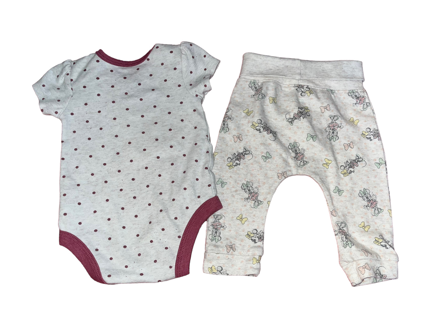 Disney Baby 2PC 3/6M Outfit