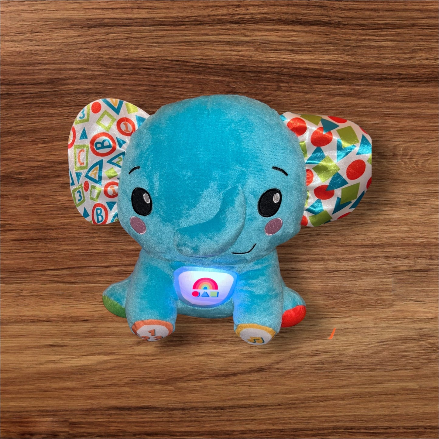 Fisher-Price Lights & Learning Elephant Musical Plush