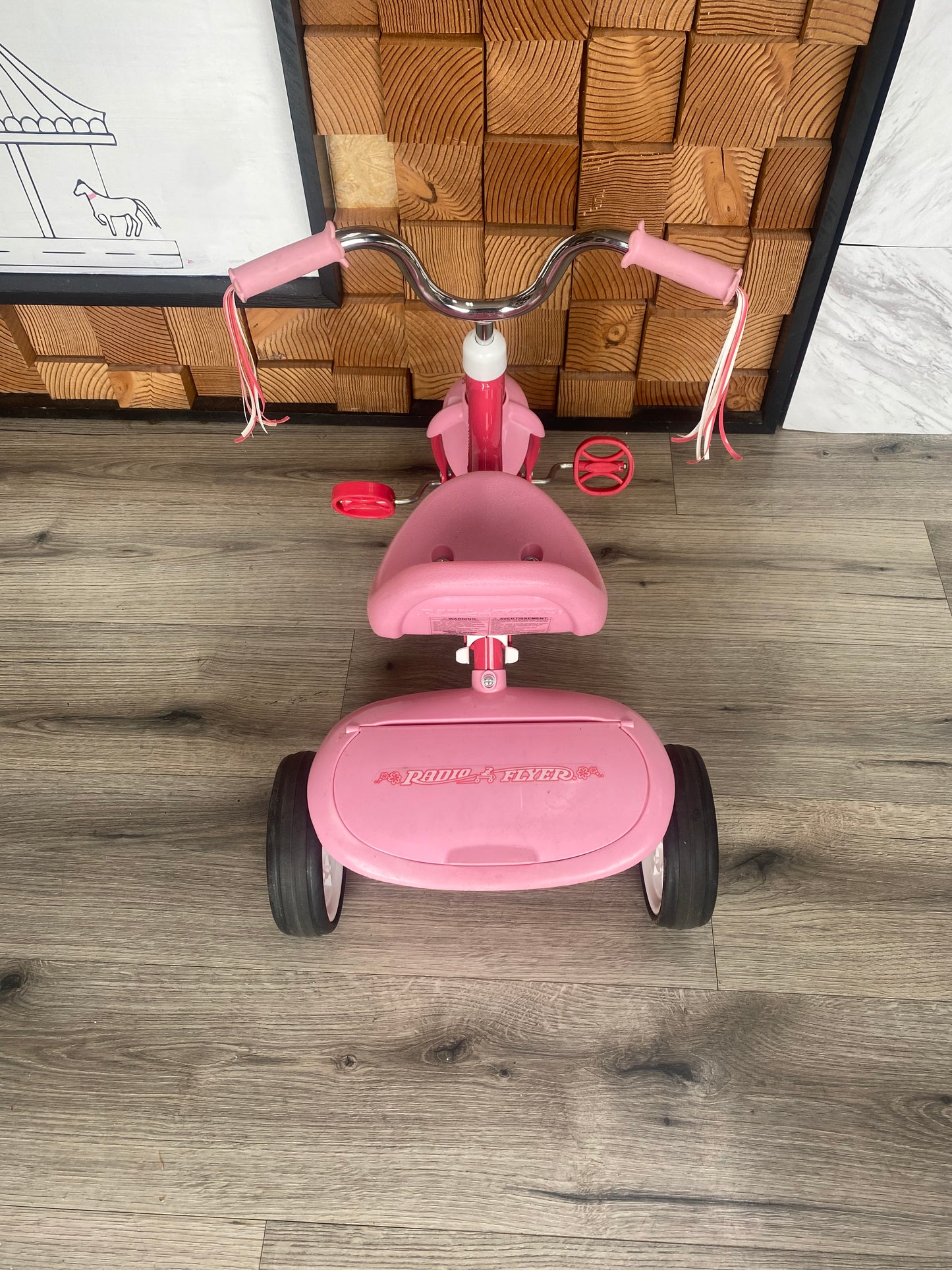 Radio Flyer Pink Rider Trike, Outdoor Tricycle