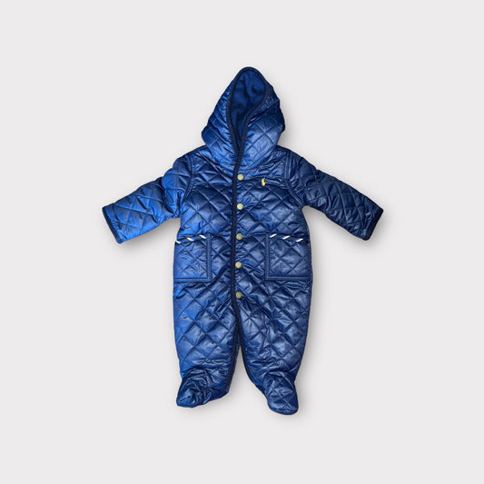 Ralph Lauren Baby Boy Water-Repellent Hooded 3M Bunting Snowsuit