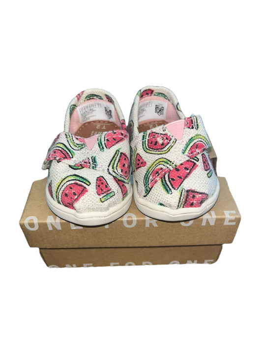 TINY TOMS CLASSICS WATERMELON Shoes 2