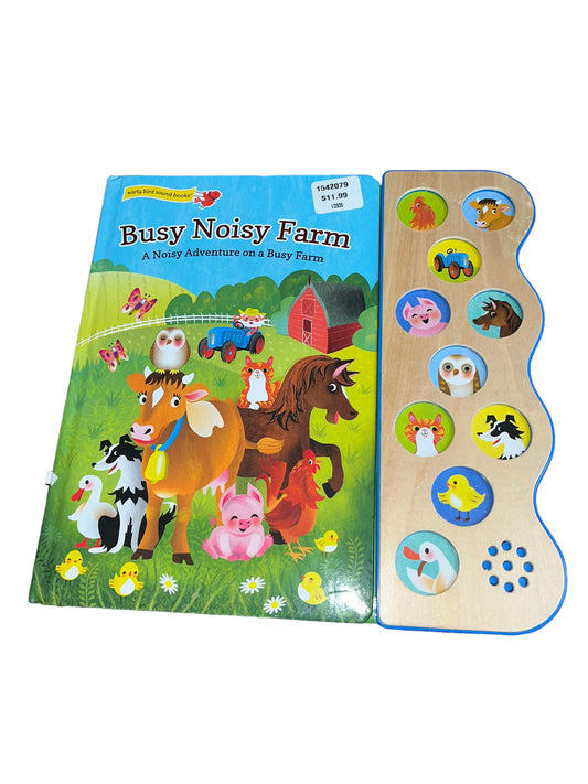 Busy Noisy Farm Book