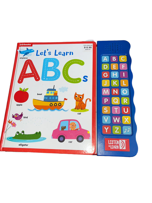 Let’s Learn ABCs Book
