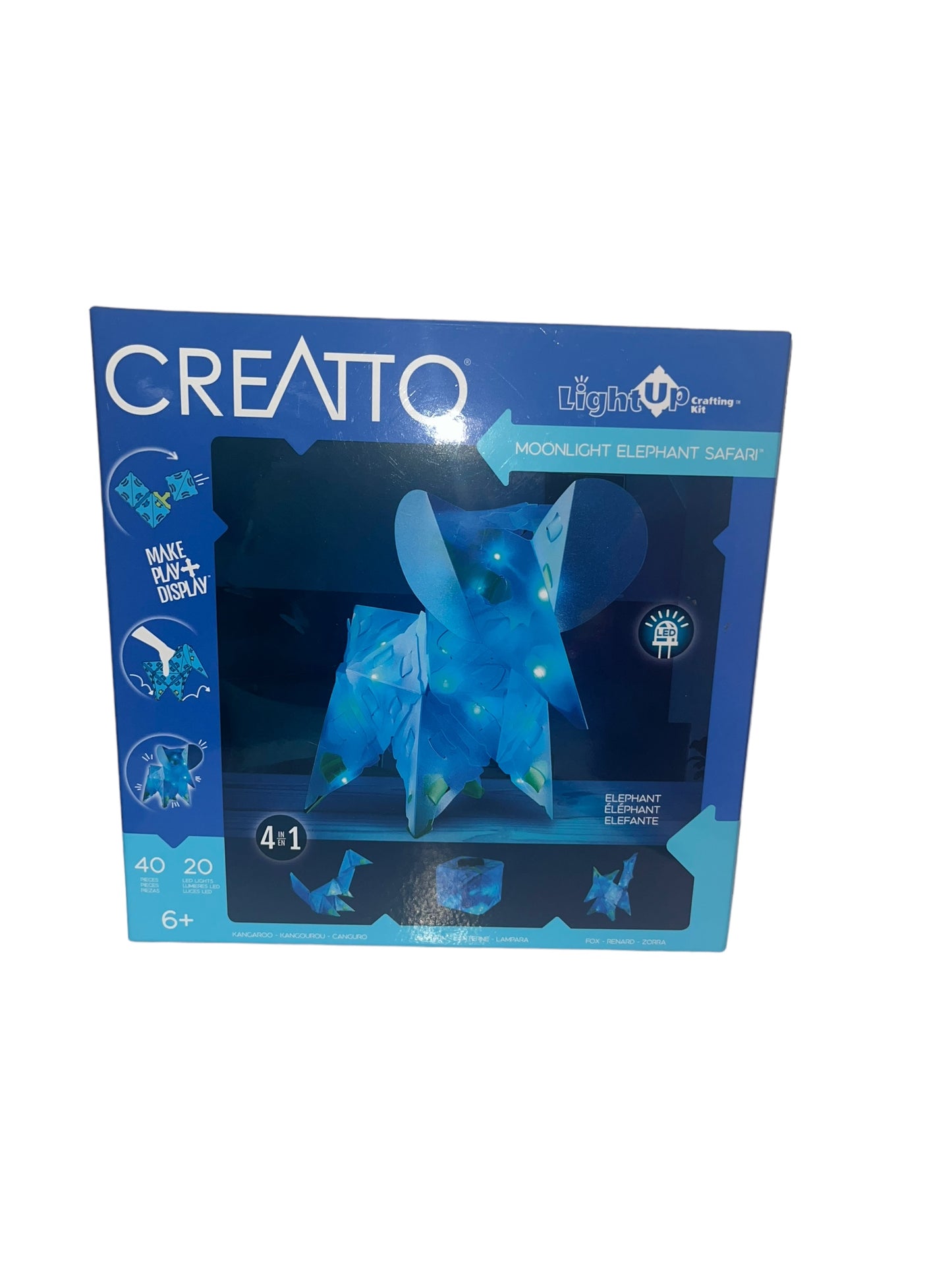 NWT Creatto Elephant Light Up Puzzle