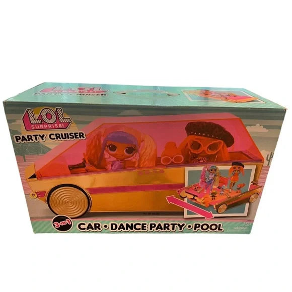 NWT LOL Surprise 3-in-1 Party Cruiser Car