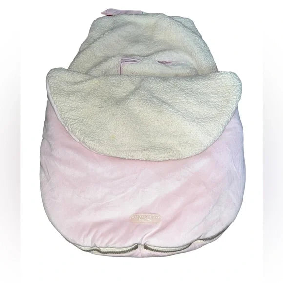 JJ Cole Car Seat Cover Pink Bunting Bag