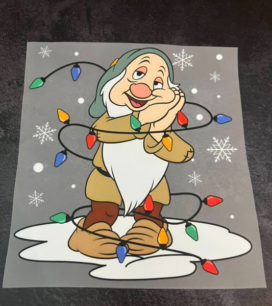 Disney snow white 7 dwarves Sleepy custom made shirt top